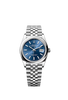 SUPER CLONE MÁQUINA ETA – ROLEX DATEJUST 36MM PRATA BLUE