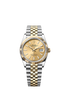 SUPER CLONE MÁQUINA ETA – ROLEX DATEJUST 36MM PRATA DOURADO