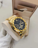 Relógio Bvlgari Iron Man - Dourado/Preto