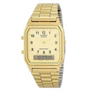 Relógio Casio Vintage Unisex AQ-230GA-9BMQ - Gold