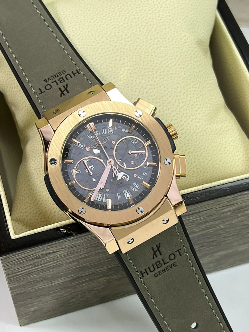 Relogio Hublot Geneve Automático - Linha Premium