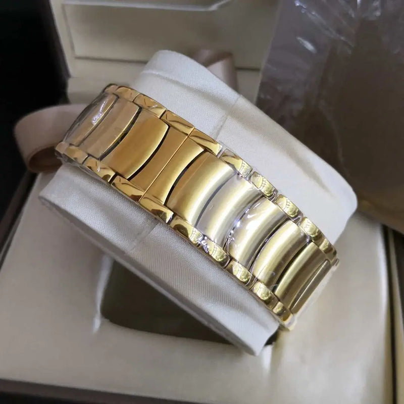 Relógio Bvlgari Iron Man - Dourado/Branco