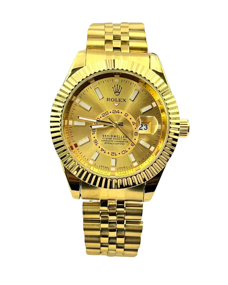 Rolex Datejust Pulseira de aço - dourado
