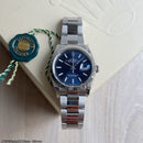 SUPER CLONE MÁQUINA ETA – ROLEX DATEJUST 36MM AZUL