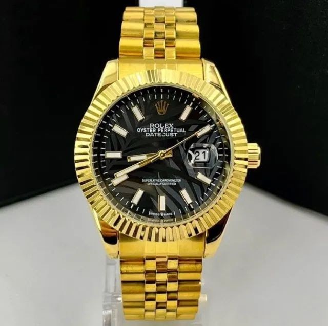 Rolex Datejust Pulseira de aço - dourado