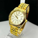 Rolex Datejust Pulseira de aço - dourado