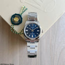 SUPER CLONE MÁQUINA ETA – ROLEX DATEJUST 36MM PRATA BLUE