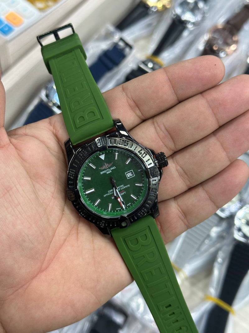 Relógio Breitling Endurance Pro - Verde/Preto