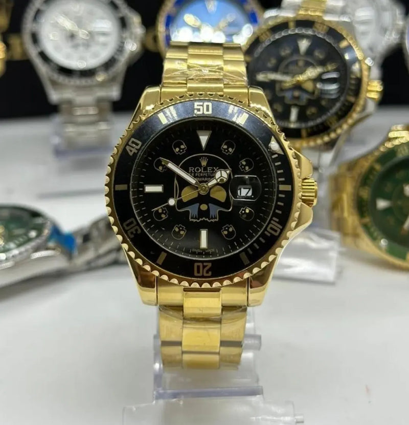 Relógio Rolex Caveira