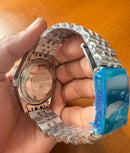 Rolex Datejust Pulseira de aço - 1 Linha