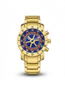 Bvlgari Casino Roleta Dourado Fundo Azul